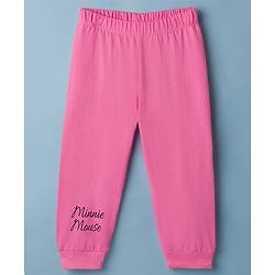 Babyhug Disney Single Jersey Knit Full Sleeves T-Shirt & Pyjama Night Suit With Minnie Mouse Graphics - Multicolor