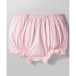 Babyhug 100% Cotton Knit Bloomers With Floral Print Pack of 3 - Multicolor