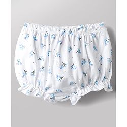 Babyhug 100% Cotton Single Jersey Knit Bloomers With Floral & Polka Dots Print Pack of 3 - Multicolor
