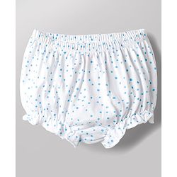 Babyhug 100% Cotton Single Jersey Knit Bloomers With Floral & Polka Dots Print Pack of 3 - Multicolor
