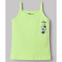 Babyhug Disney Single Jersey Knit Sleeveless Slips With Minnie Mouse Graphic Pack of 2 - Multicolor