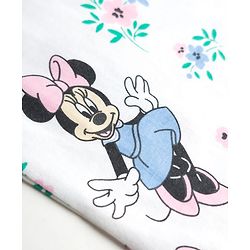Babyhug Disney Single Jersey Knit Sleeveless Slips With Minnie Mouse Graphic Pack of 2 - Multicolor