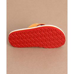Cute Walk by Babyhug Slip On Vehicles Printed Flip Flop - Blue & Orange