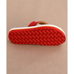 Cute Walk by Babyhug Flip Flops with Vehicle Print - Navy Blue