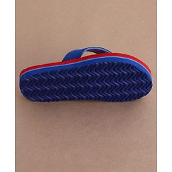 Cute Walk by Babyhug Flip Flops with Star Print - Red