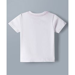 Babyhug Disney 100% Cotton Knit Half Sleeves T-Shirt & Pyjama Night Suit With Mickey Mouse Graphic - Multicolor