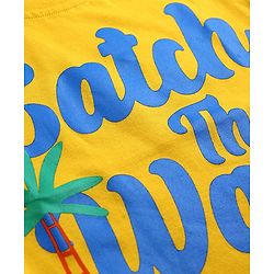 Babyhug Cotton Knit T-Shirts Half Sleeves with Graphics Pack of 2 Multi Color 6-9 Months