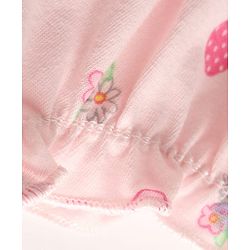 Babyhug 100% Cotton Single Jerssey Knit Antibacterial Bloomers With Polka Dots & Floral Print Pack of 3 - Multicolor