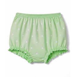 Babyhug 100% Cotton Single Jerssey Knit Antibacterial Bloomers With Polka Dots & Floral Print Pack of 3 - Multicolor