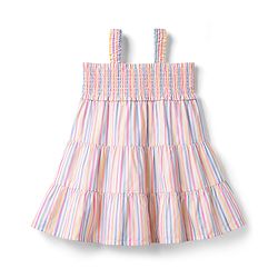 Babyhug Cotton Woven One Piece Dresses/Frocks Sleeveless Tiered Yellow 9-12 Months