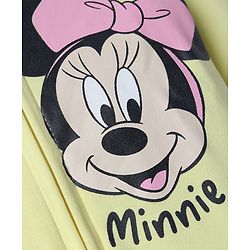 Babyhug Interlock Knit Full Sleeves Sleep Suit with Minnie & Friends Pack of 2 - Plum & Yellow