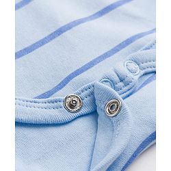 Babyhug 100% Cotton Interlock Knit Half Sleeves Polo Collar Cub Printed Onesie - Multicolour