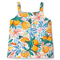 Babyhug Single Jersey Knit Sleeveless Top & Shorts Set with Fruit Print - Multicolor