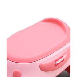 Babyhug Kids Twister Swing Car With LED Lights & Music - Pink| Smooth PU Wheels| Encourages Active Play| Built for Rough Play| Easy to Handle| Sport Gift for 3 to 8 yrs Boys & Girls| Comfortable Seat
