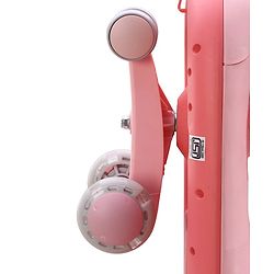 Babyhug Kids Twister Swing Car With LED Lights & Music - Pink| Smooth PU Wheels| Encourages Active Play| Built for Rough Play| Easy to Handle| Sport Gift for 3 to 8 yrs Boys & Girls| Comfortable Seat