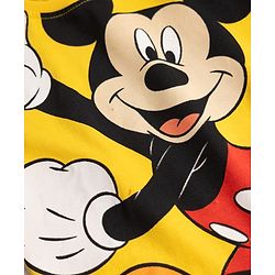 Babyhug Disney Single Jersey Knit Full Sleeves T-Shirt & Pyjama Night Suit With Mickey Mouse & Donald Duck Graphic Pack of 2 - Red / Blue
