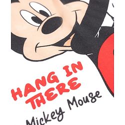 Babyhug Disney Single Jersey Knit Full Sleeves T-Shirt & Pyjama Night Suit With Mickey Mouse Graphic - White / Navy Blue