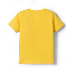 Babyhug Cotton Knit Half Sleeves T-Shirt & Pyjama Night Suit with JCB Print -  Yellow