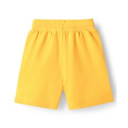 Babyhug Disney Single Jersey Knit Half Sleeves T-Shirt & Shorts Set With Mickey Mouse Graphics - Yellow