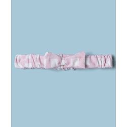 Babyhug Disney Single Jersey Knit Frock with Inner Tee and Headband with Half Sleeves and Marie Graphic - Pink