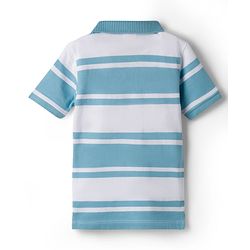 Babyhug Cotton Knit Polo T-Shirt Half Sleeves with Graphics Multi Color 6-9 Months