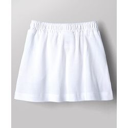 Babyhug Disney Single Jersey Knit Half Sleeves Top & Skirt Set With Minnie Mouse Graphic - White & Pink