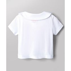 Babyhug Disney Single Jersey Knit Half Sleeves Top & Skirt Set With Minnie Mouse Graphic - White & Pink