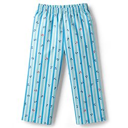 Babyhug Cotton Woven Front Open Half Sleeves Nautical Theme Printed Shirt & Pyjama Night Suit - Blue