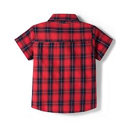 Babyhug Cotton Woven Half Sleeves Checked Shirt & Shorts Set - Multicolour