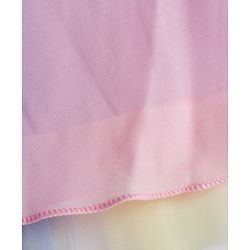 Babyhug Mesh Woven Sleeveless Fit & Flare Party Dress With Frill Detailing - Multicolor