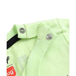 Babyhug Disney Single Jersey Knit Half Sleeves T-Shirt With Lion King Graphic - Green