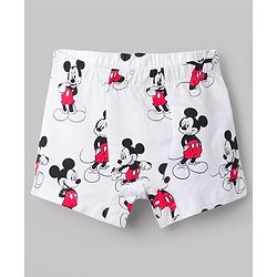 Babyhug Disney Single Jersey Knit Boxers With Mickey Mouse Graphics Pack of 3 - Multicolor