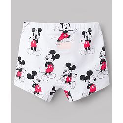 Babyhug Disney Single Jersey Knit Boxers With Mickey Mouse Graphics Pack of 3 - Multicolor