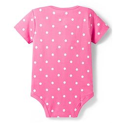Babyhug Disney Interlock Knit Half Sleeves Onesies With Minnie Mouse Graphics Pack of 3 - Multicolor