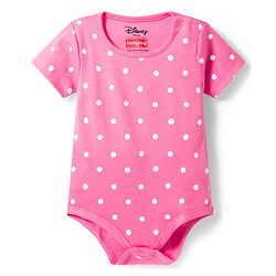 Babyhug Disney Interlock Knit Half Sleeves Onesies With Minnie Mouse Graphics Pack of 3 - Multicolor