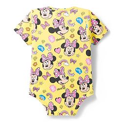 Babyhug Disney Interlock Knit Half Sleeves Onesies With Minnie Mouse Graphics Pack of 3 - Multicolor