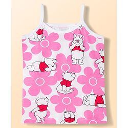 Babyhug Disney Interlock Knit Sleeveless Slips with Winnie The Pooh Graphics Pack of 3 - Multicolor