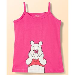Babyhug Disney Interlock Knit Sleeveless Slips with Winnie The Pooh Graphics Pack of 3 - Multicolor