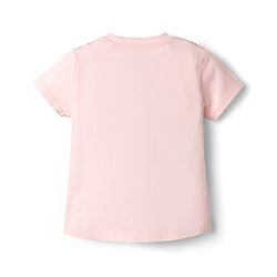 Babyhug Disney Single Jersey Knit Half Sleeves T-Shirt & Shorts Night Suit with Minnie Mouse Print - Pink