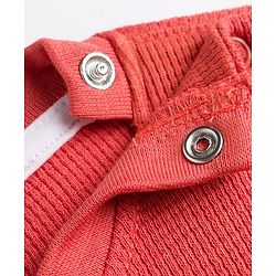 Babyhug Cotton Knit T-Shirt Half Sleeves Structured with Graphics Multi Color 6-9 Months