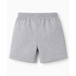 Babyhug Single Jersey Knit Half Sleeves T-Shirt & Shorts Set With Boat Print - Grey