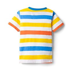 Babyhug Cotton Knit Half Sleeves T-Shirt with Tiger Print - Multicolor