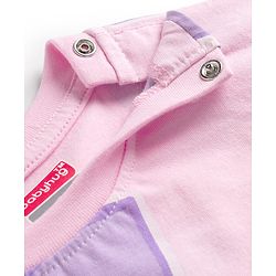Babyhug Cotton Knit Half Sleeves Hearts Printed T-Shirt - Multicolor