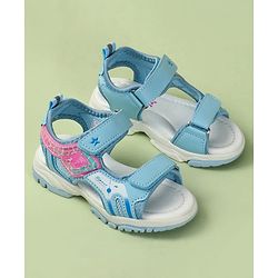 Cute Walk by Babyhug Printed Sandals - Pink