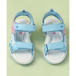 Cute Walk by Babyhug Printed Sandals - Pink