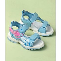 Cute Walk by Babyhug Printed Sandals - Pink