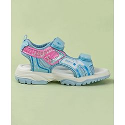 Cute Walk by Babyhug Printed Sandals - Pink