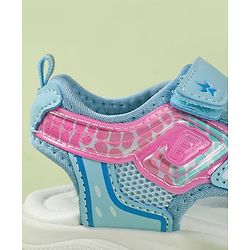 Cute Walk by Babyhug Printed Sandals - Pink