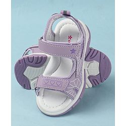 Cute Walk by Babyhug Velcro Closure Printed Sandals - Pink