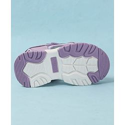 Cute Walk by Babyhug Velcro Closure Printed Sandals - Pink